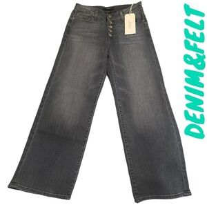 Fidelity Denim Malibu Button Fly | Color: Iron Grey | NEW/NWT!!🩶👖